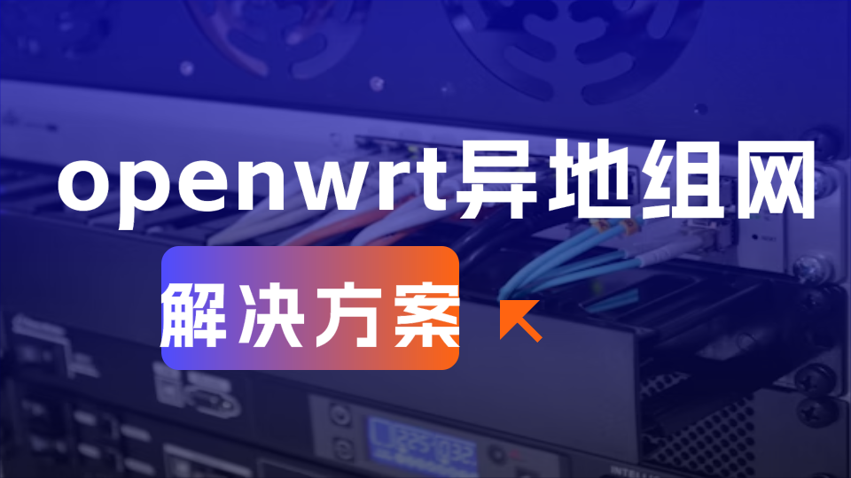 openwrt异地组网方案